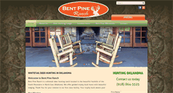 Desktop Screenshot of bentpineranch.com